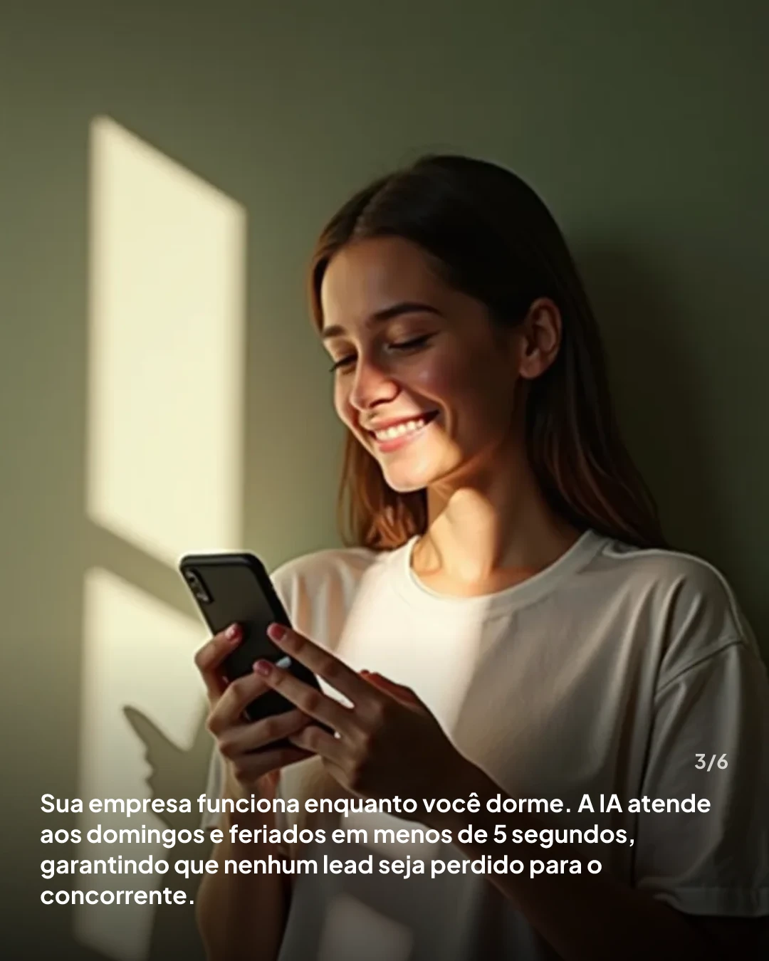 Slide 3: Sua empresa funciona enquanto você dorme.